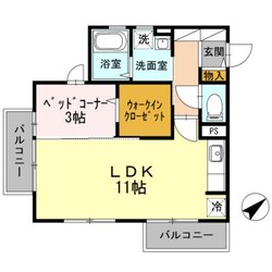 エターナルプレジールの物件間取画像